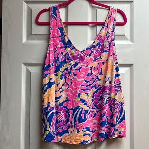Lilly Pulitzer Tank I’m good used condition